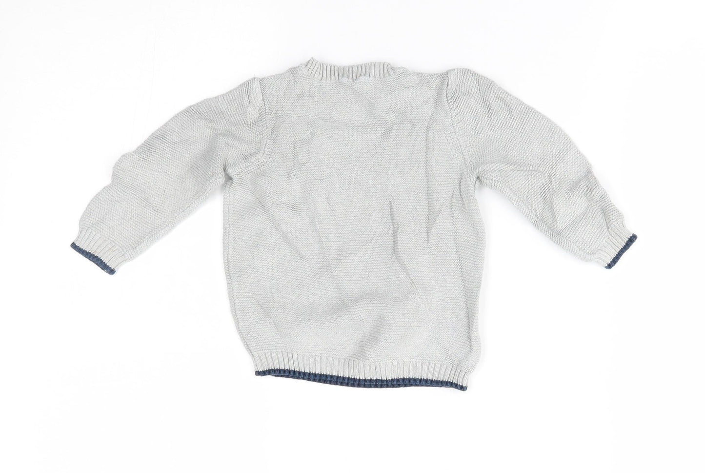 TU Baby Grey   Pullover Jumper Size 6-9 Months