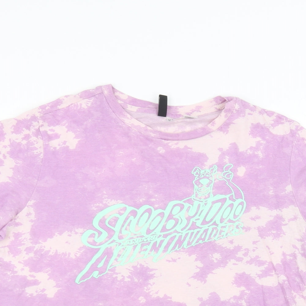 H&M Womens Purple   Basic T-Shirt Size S