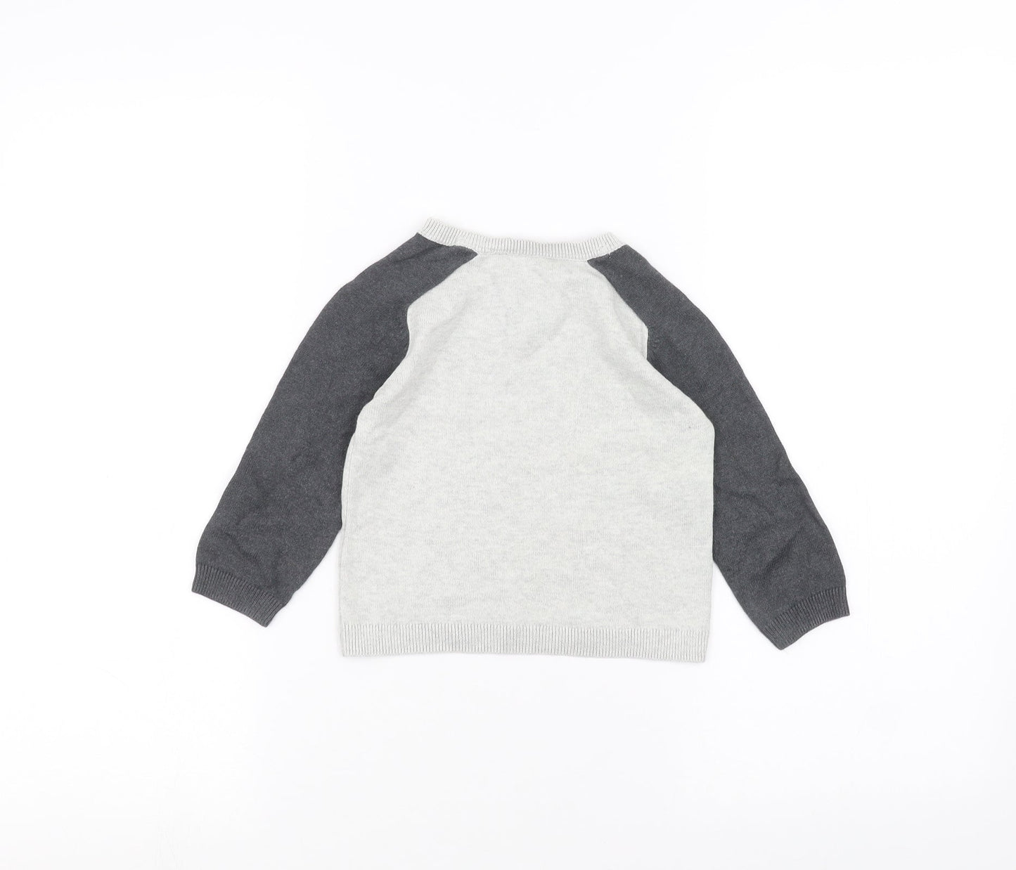 Marks and Spencer Baby White   Pullover Jumper Size 12-18 Months