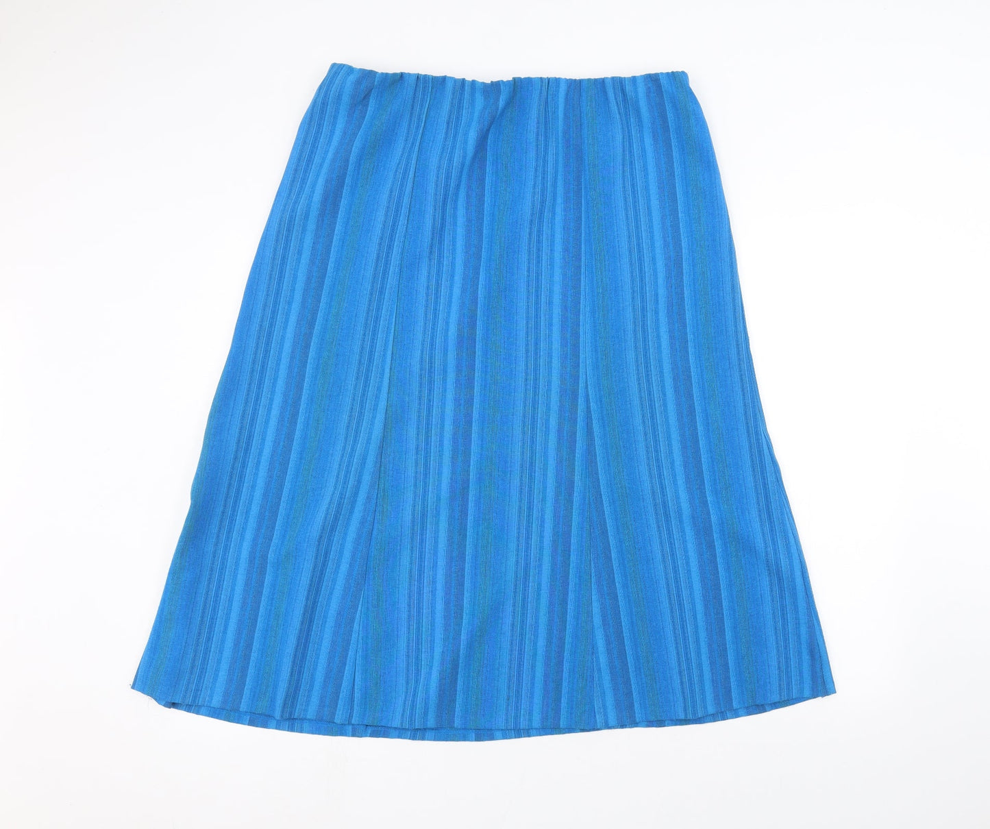 EWM Womens Blue   A-Line Skirt Size 18