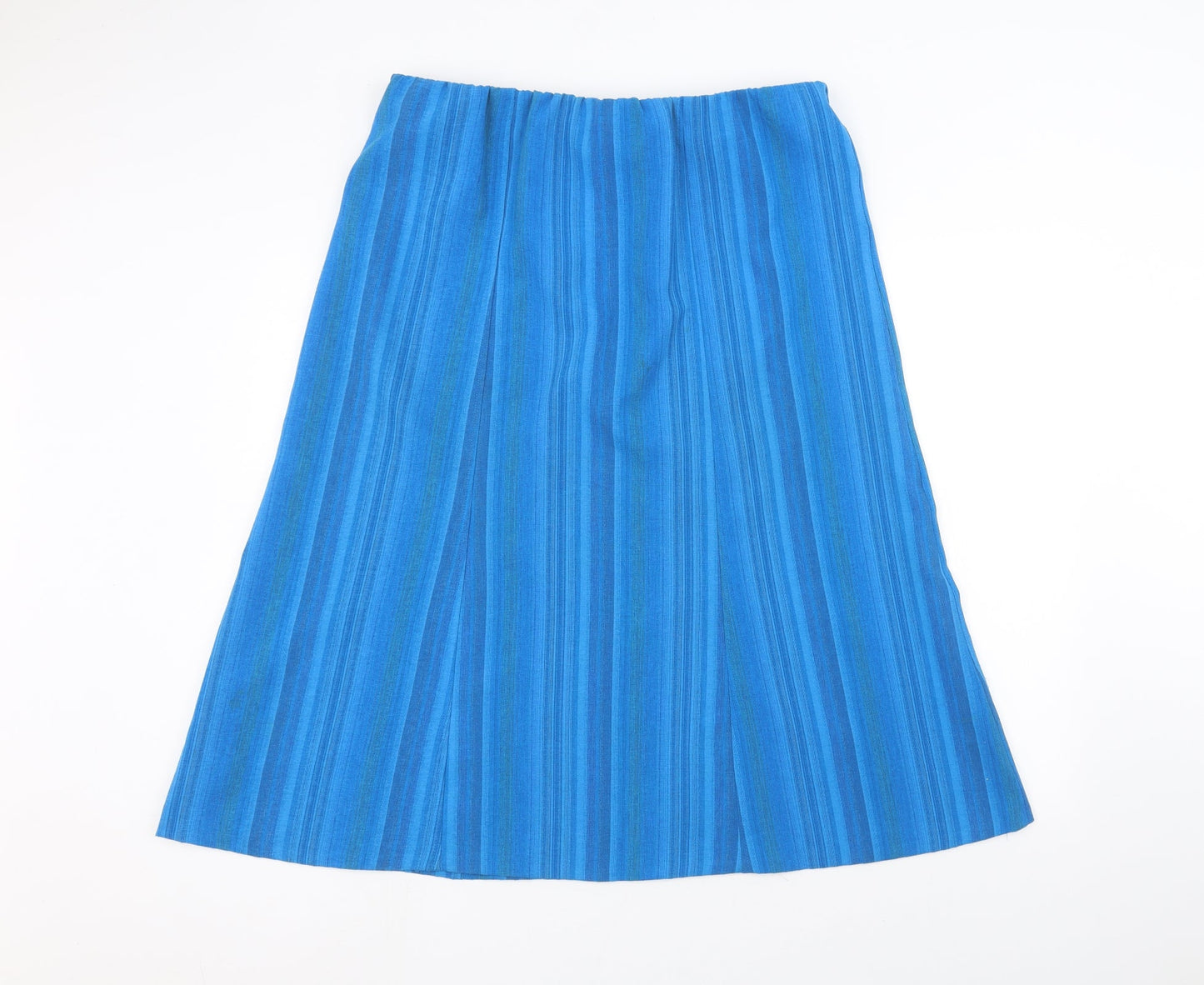 EWM Womens Blue   A-Line Skirt Size 18