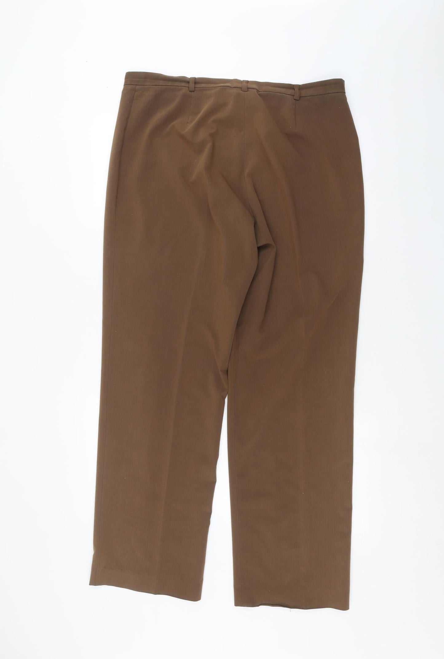 Punt Roma Womens Brown   Trousers  Size 18 L28 in