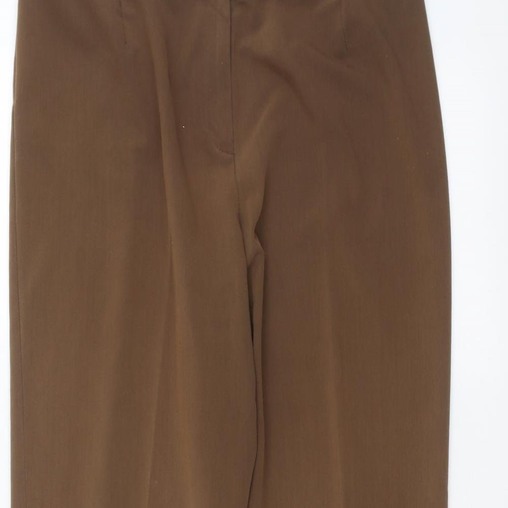 Punt Roma Womens Brown   Trousers  Size 18 L28 in