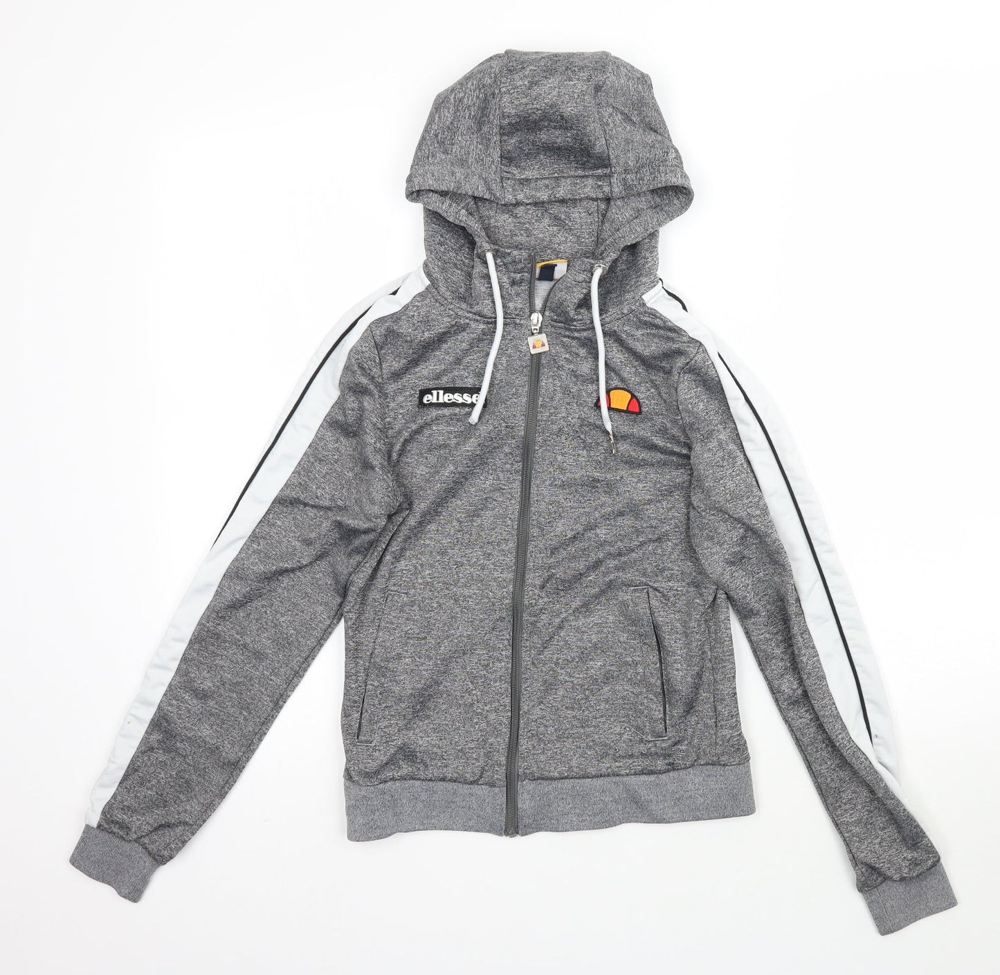 ellesse Womens Grey   Full Zip Hoodie Size 4