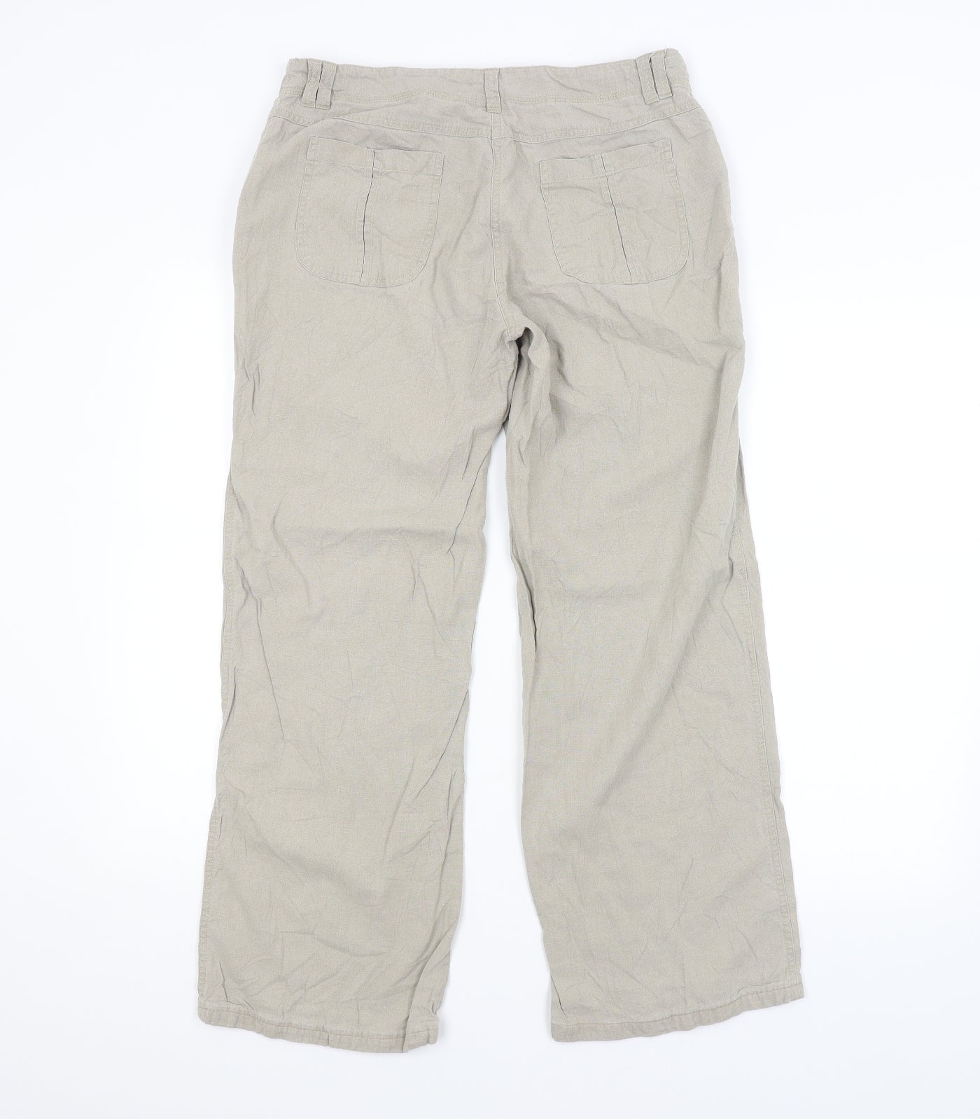 Preworn Womens Beige   Trousers  Size XL L26 in