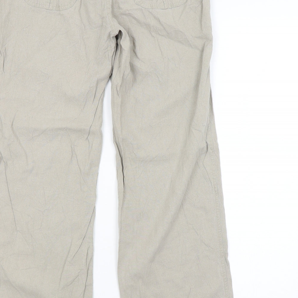 Preworn Womens Beige   Trousers  Size XL L26 in