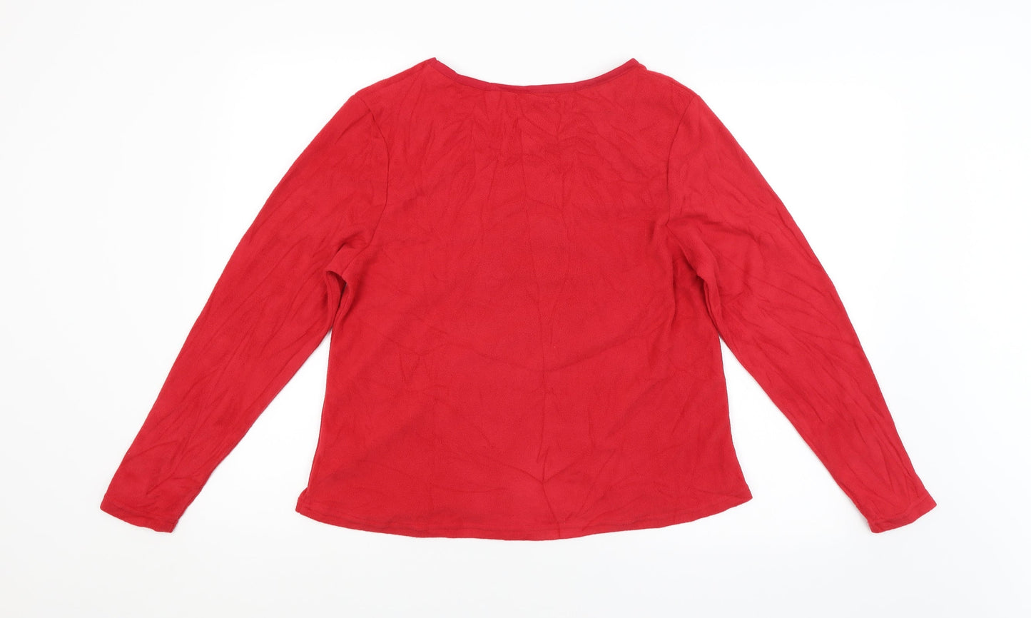 Preworn Womens Red   Pullover Jumper Size M
