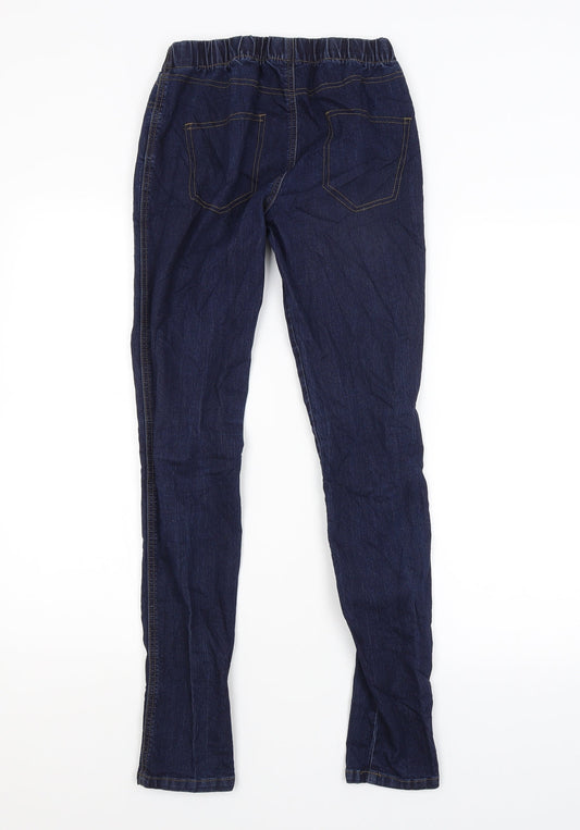 New Look Womens Blue   Jegging Jeans Size 8 L30 in