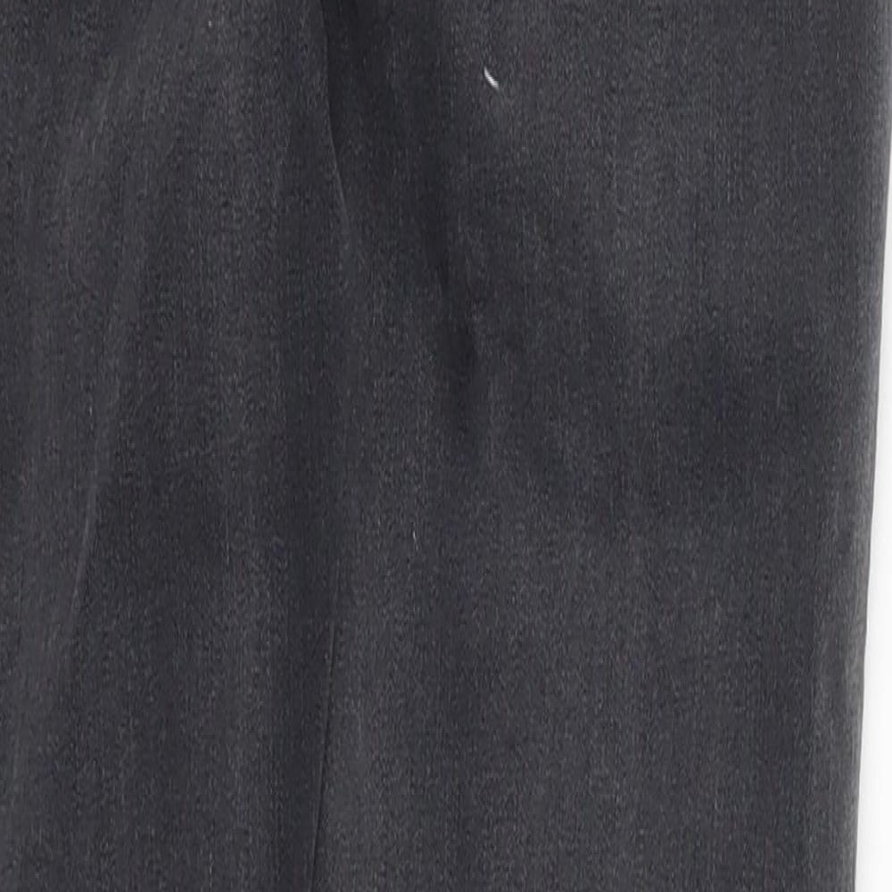 PRETTYLITTLETHING Womens Grey  Denim Skinny Jeans Size 12 L27 in