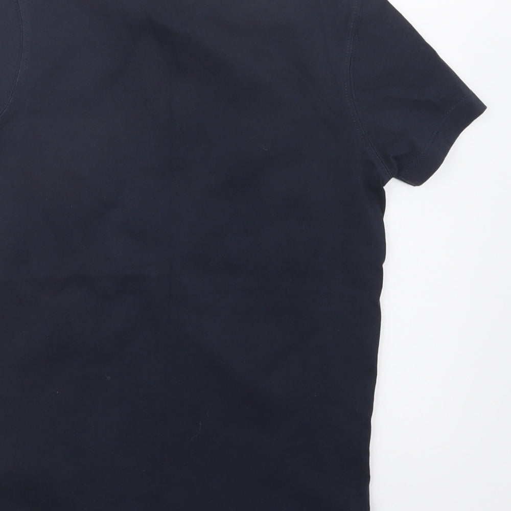 George Boys Blue   Basic T-Shirt Size 5-6 Years  - NYC