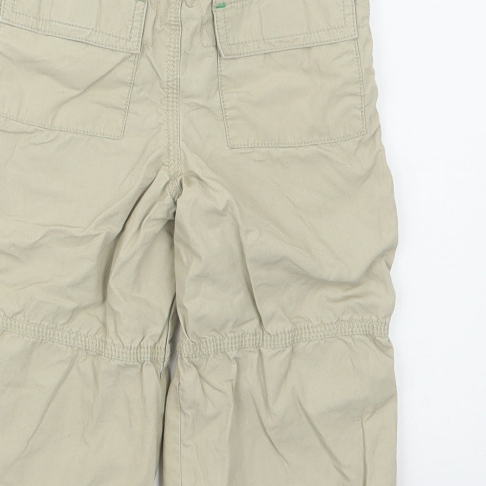 TU Boys Beige   Cargo Trousers Size 12-18 Months