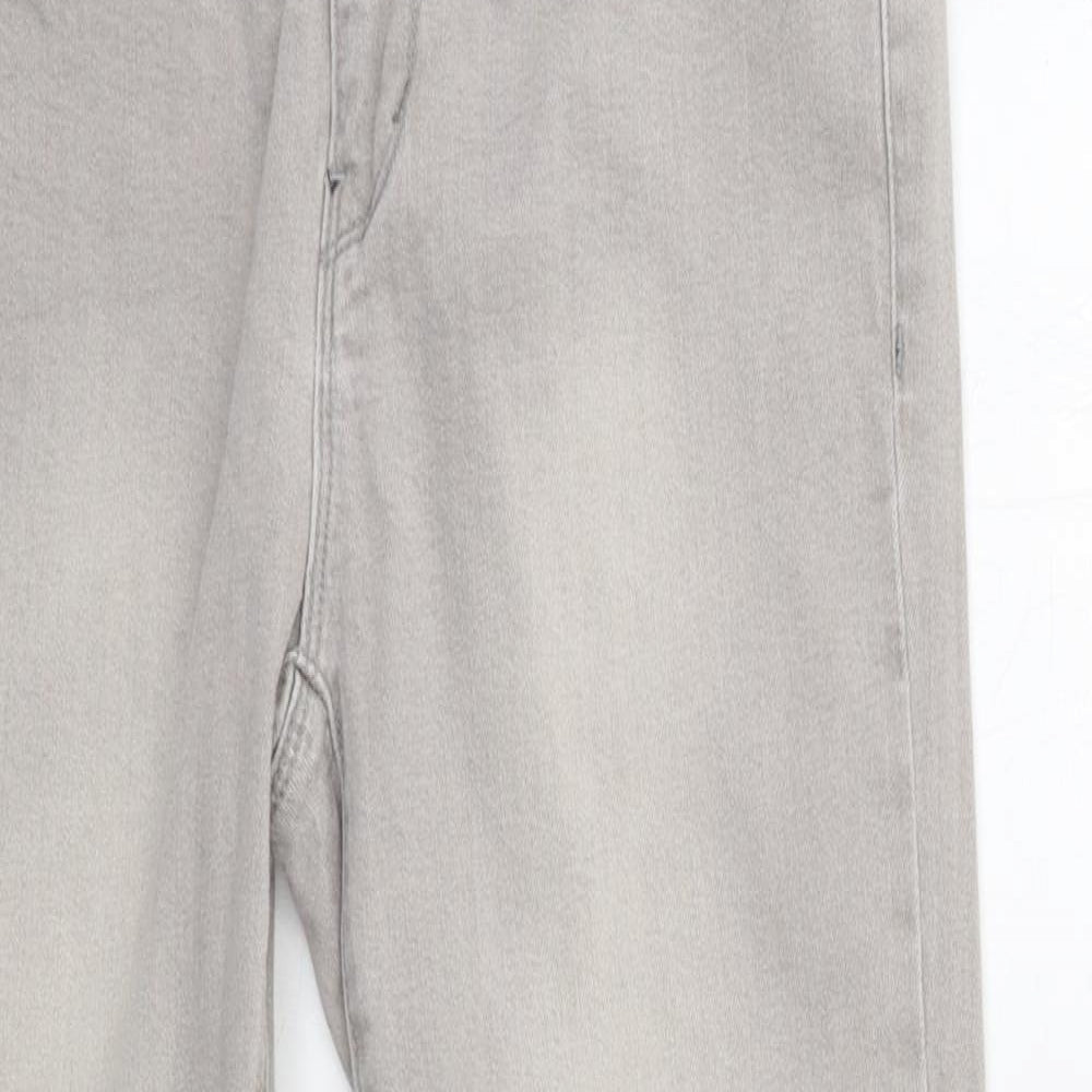 VERO MODA Womens Grey  Denim Skinny Jeans Size 28 in L30 in