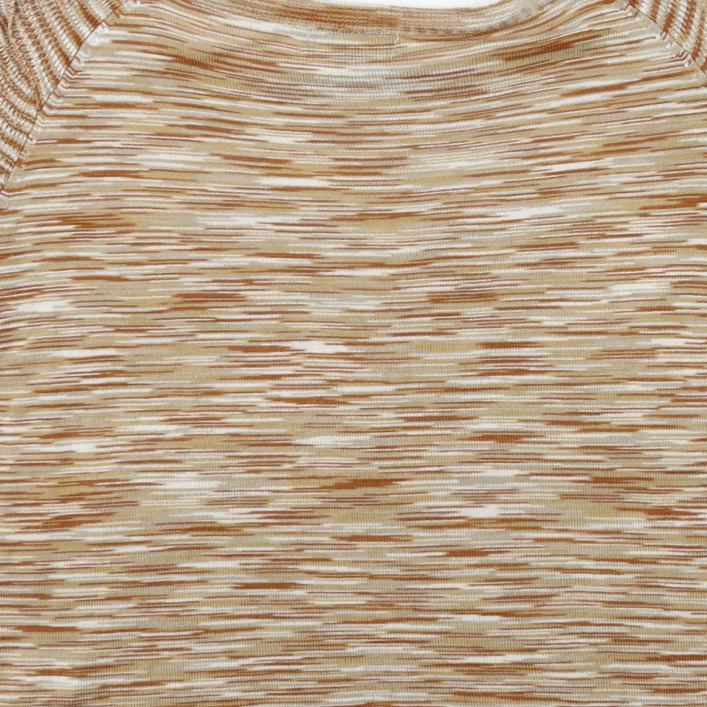 ET VOUS Womens Brown  Knit Pullover Jumper Size 18  - Frill