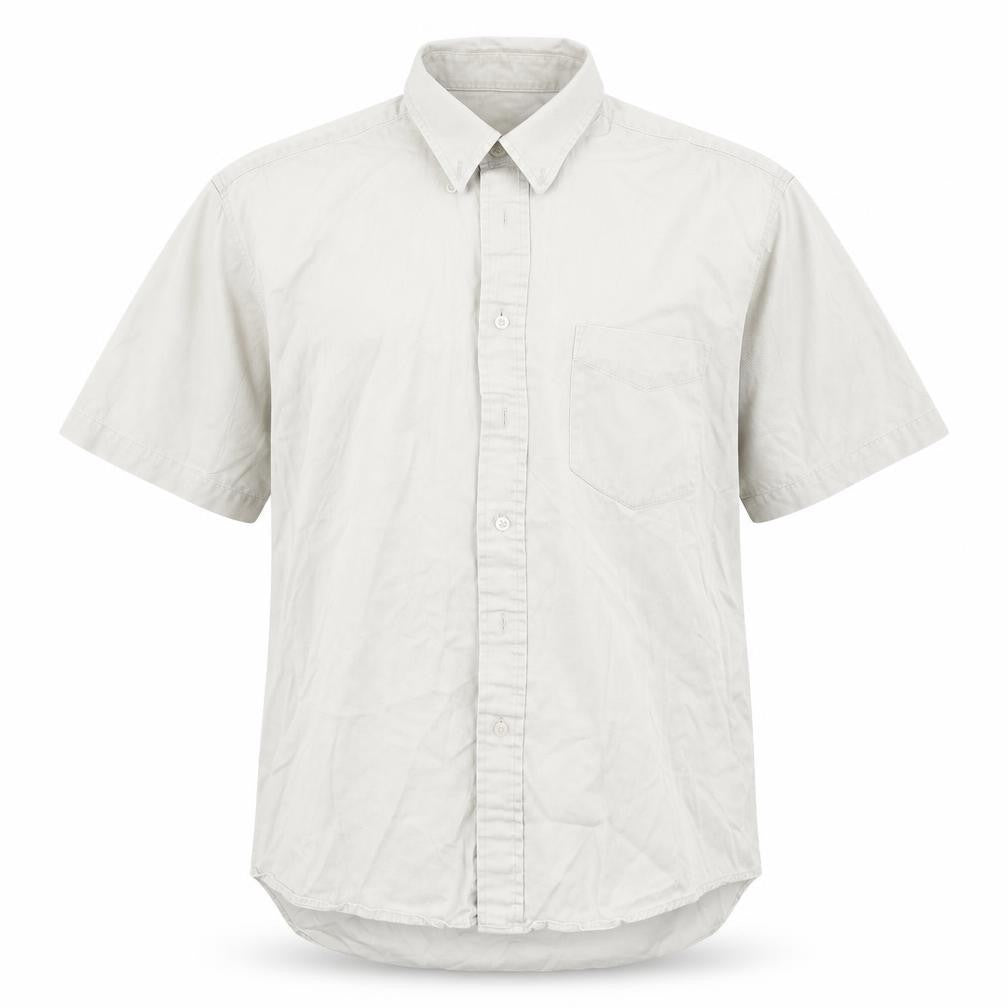 Zantos Mens Beige    Button-Up Size M