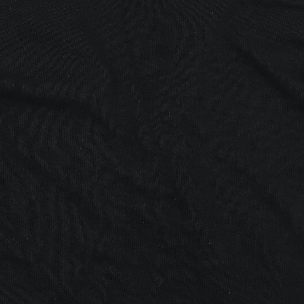 Being Casual Womens Black  Knit Cardigan Jumper Size 16