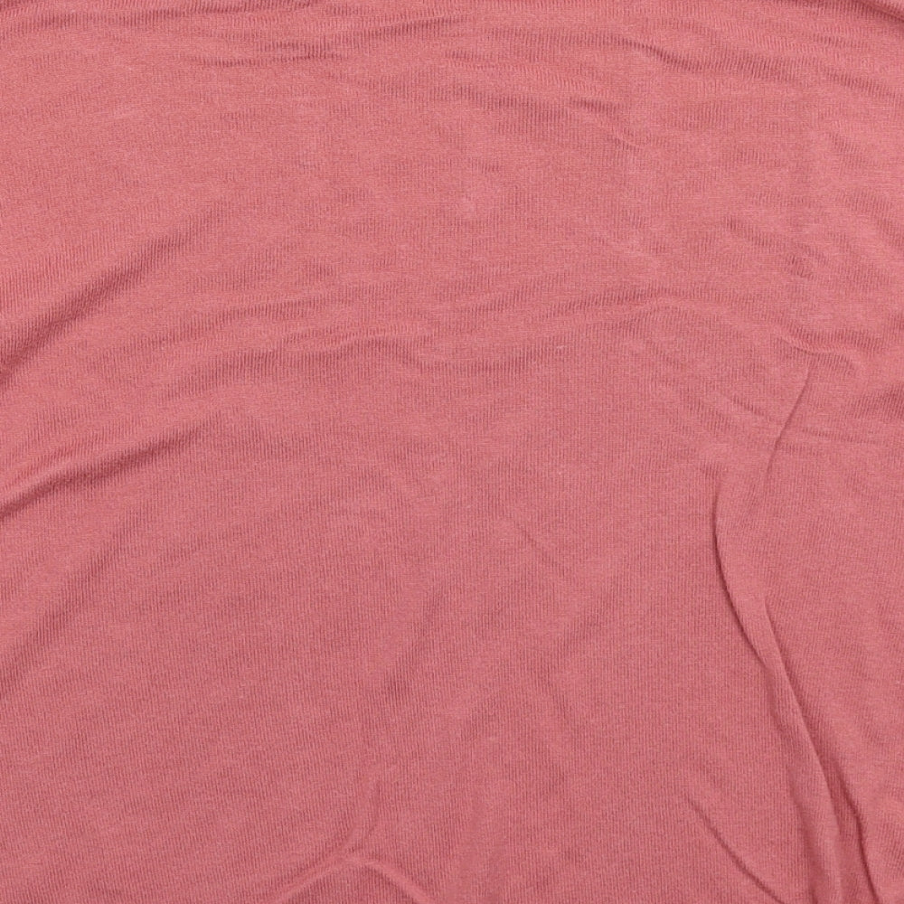 Warehouse Womens Pink  Knit Pullover Jumper Size 10