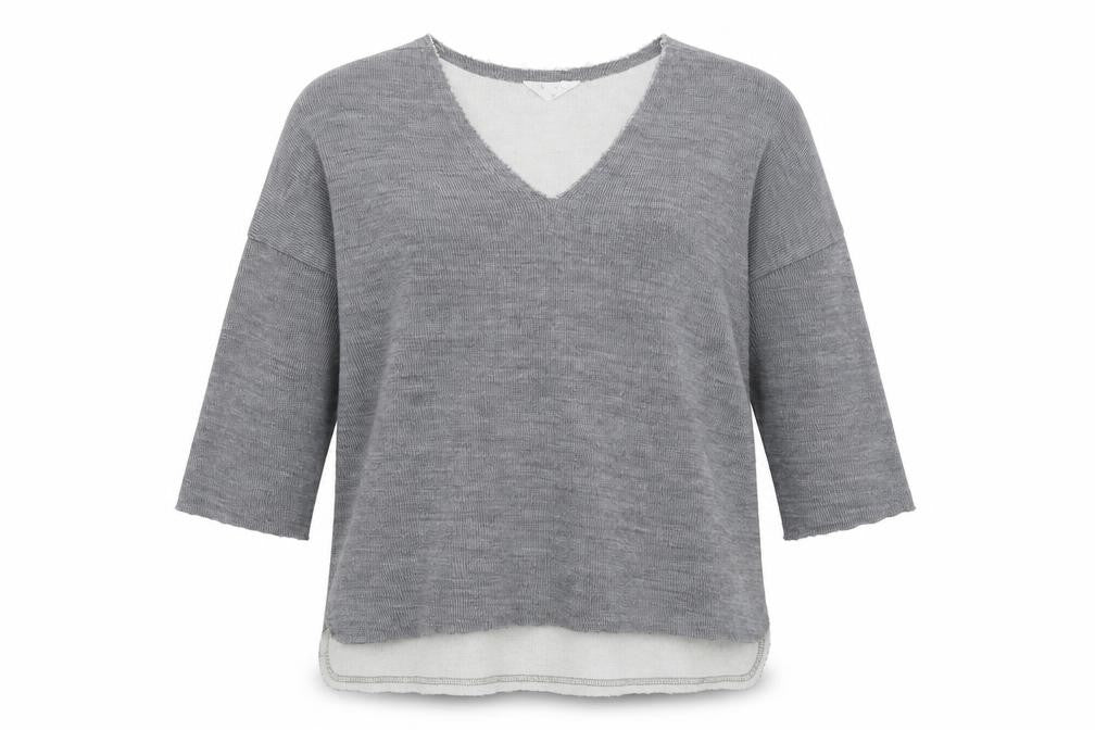 Zara Womens Grey  Knit Pullover Jumper Size M