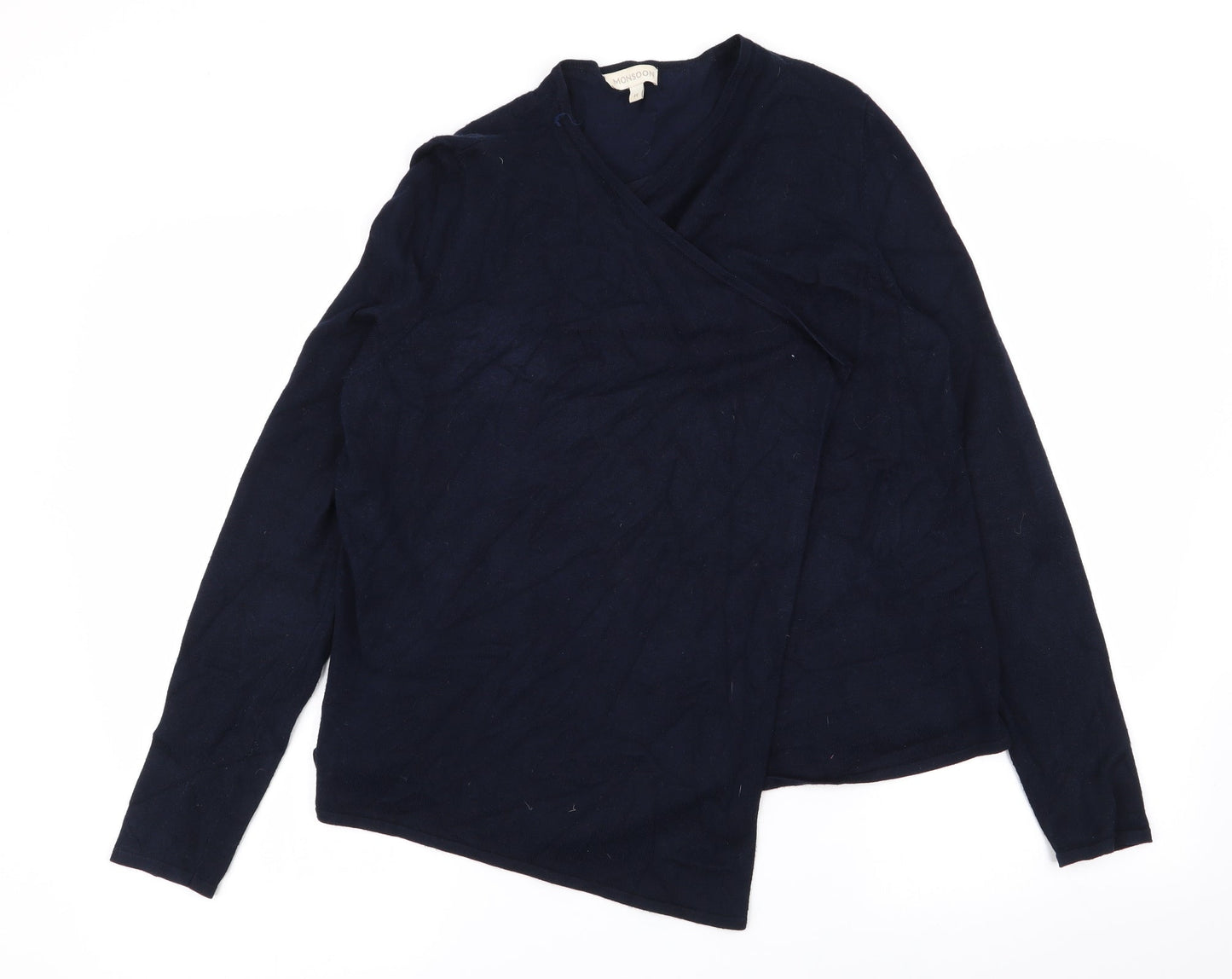 Monsoon Womens Blue   Cardigan Jumper Size M