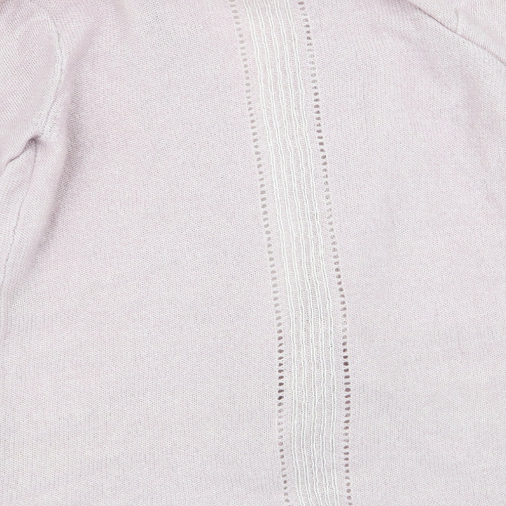 Soon Womens Pink   Cardigan Jumper Size M