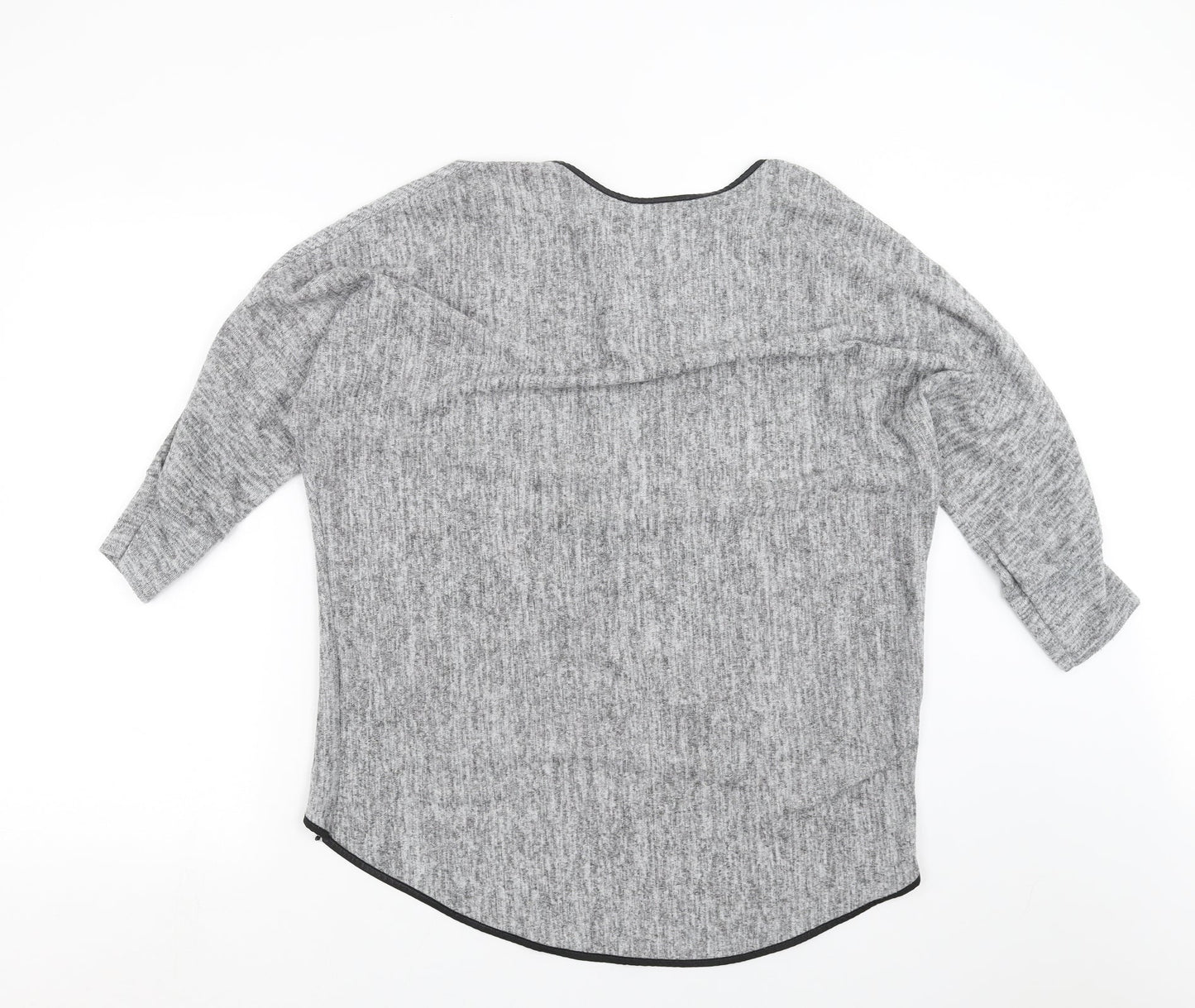 Parisian Collection  Womens Grey  Knit Pullover Jumper Size M