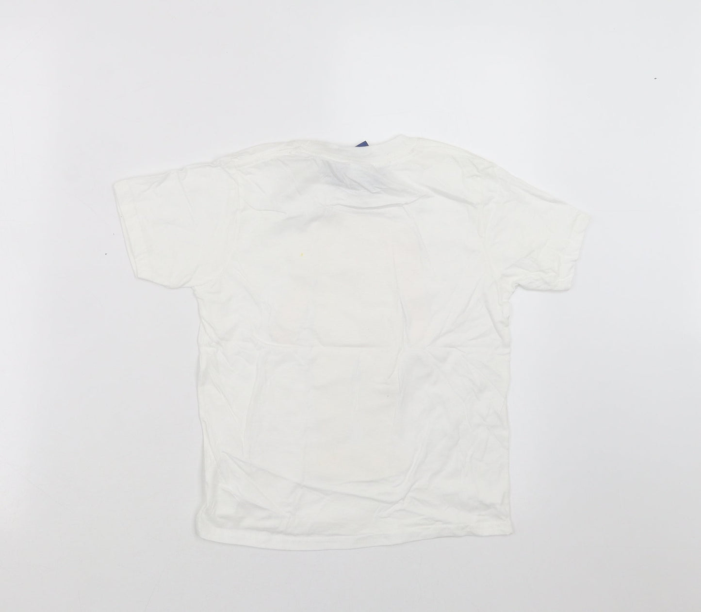 Gildan Boys White   Basic T-Shirt Size 5-6 Years  - lifeguard