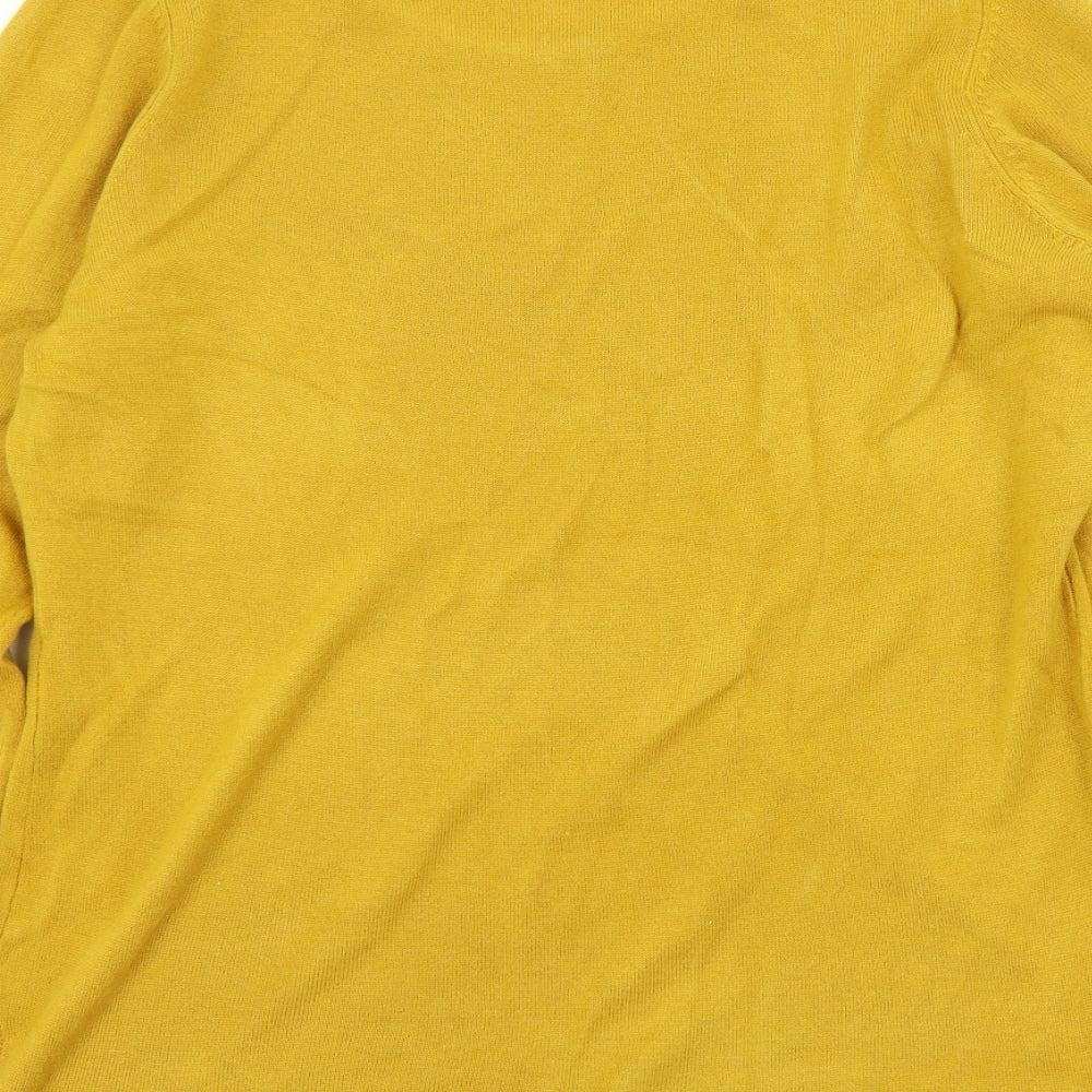 vidavi Womens Yellow   Pullover Jumper Size L