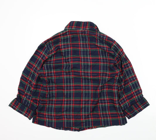 ASOS Womens Blue Check  Top Pyjama Top