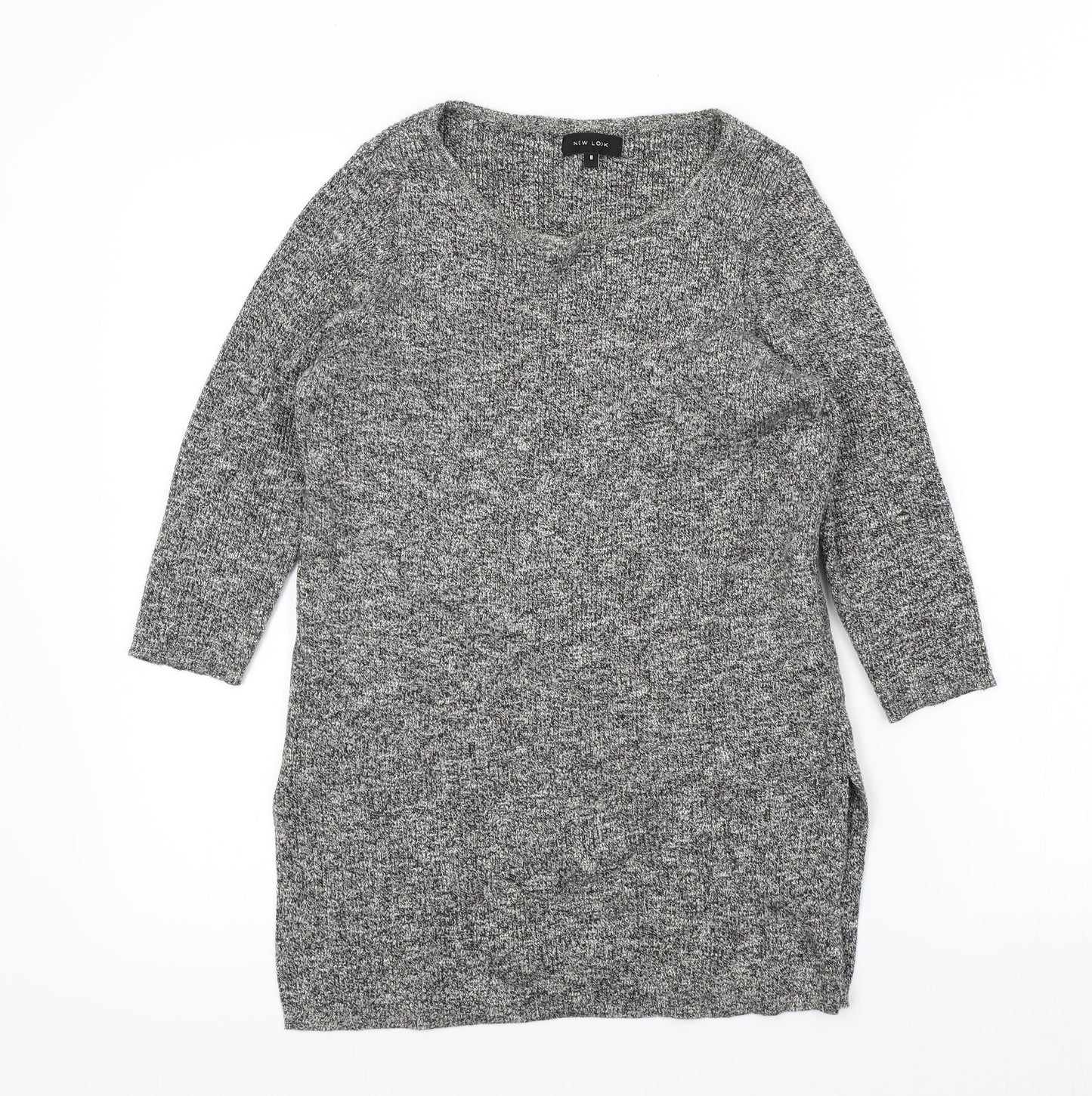 New Look Womens Grey   Pullover Jumper Size 8