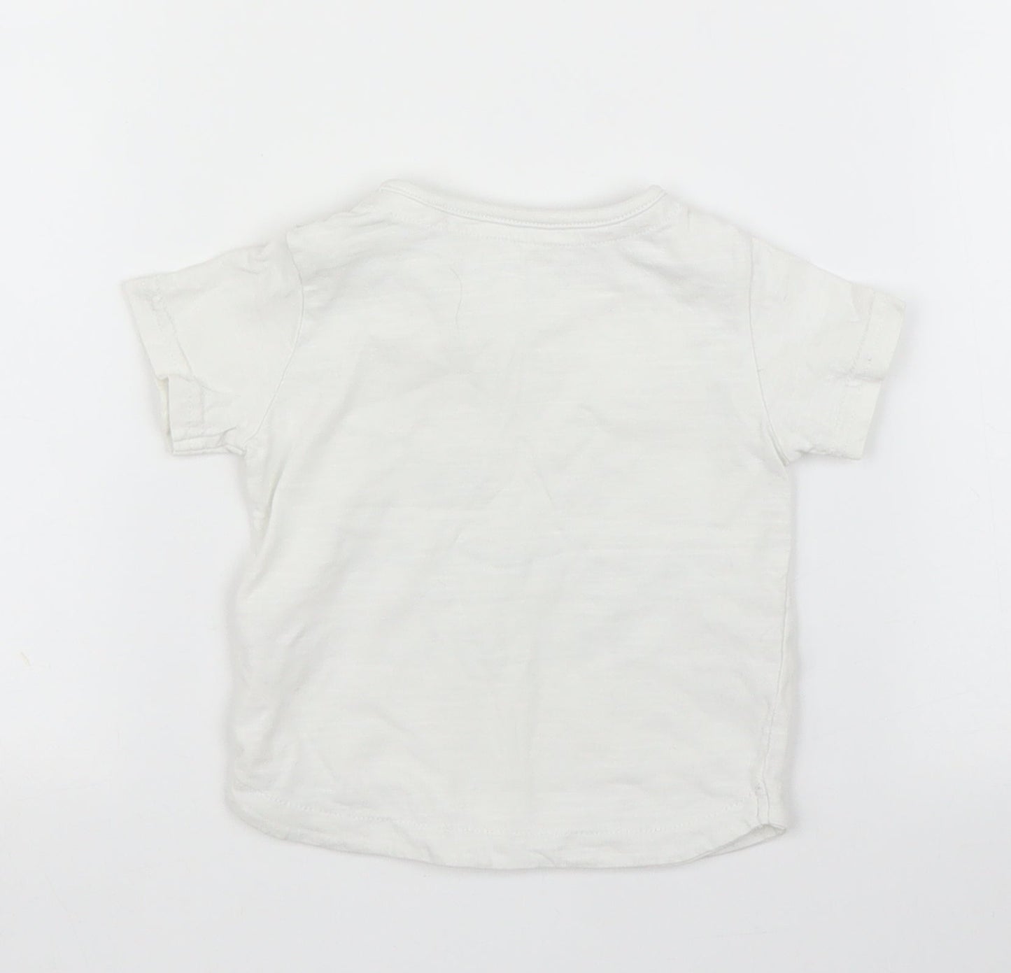 TU Baby White   Basic T-Shirt Size 0-3 Months