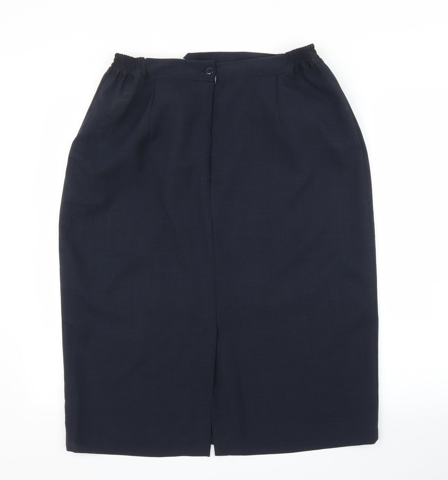 Preworn Womens Blue   Straight & Pencil Skirt Size L