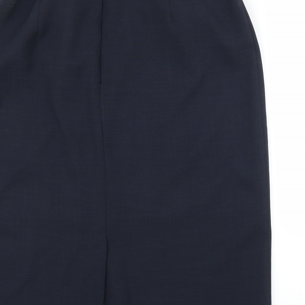Preworn Womens Blue   Straight & Pencil Skirt Size L