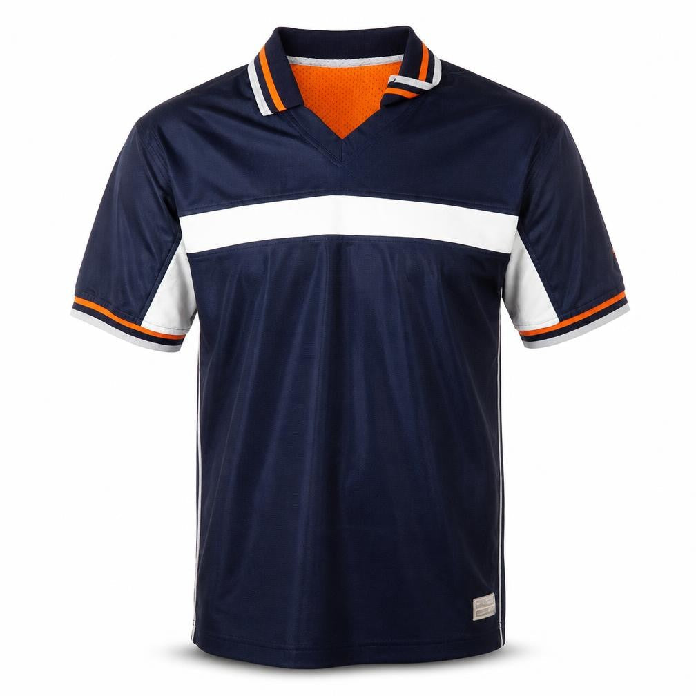 United Sports Brand Mens Blue    Polo Size M