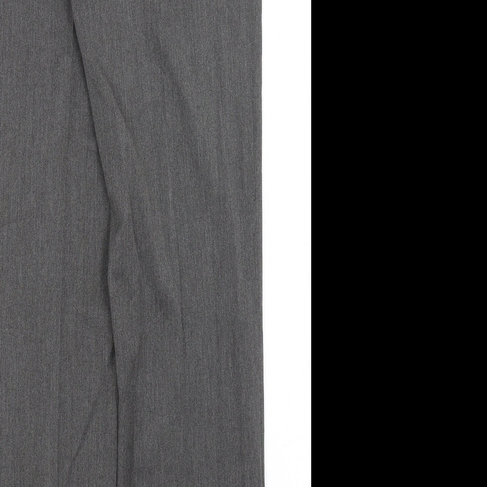 MICHELE Womens Grey   Trousers  Size 10 L32 in