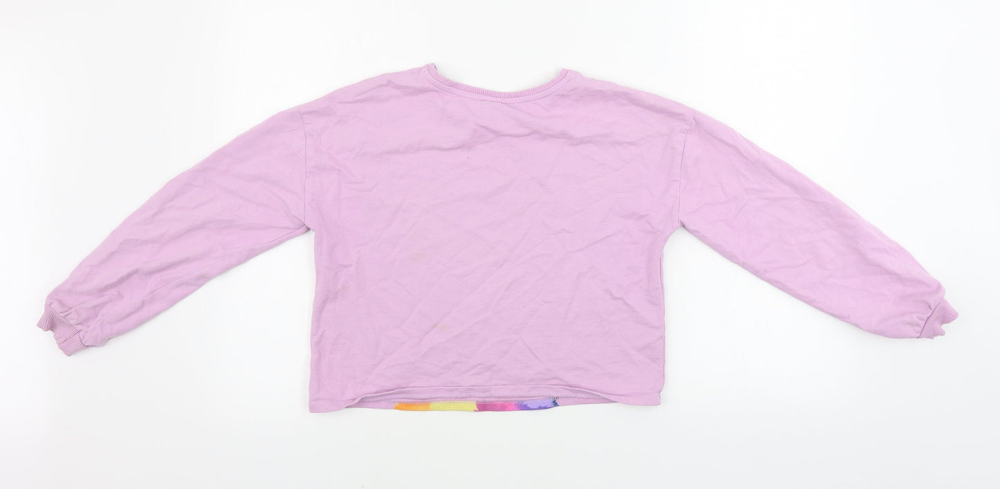 TU Girls Purple   Pullover Jumper Size 12 Years