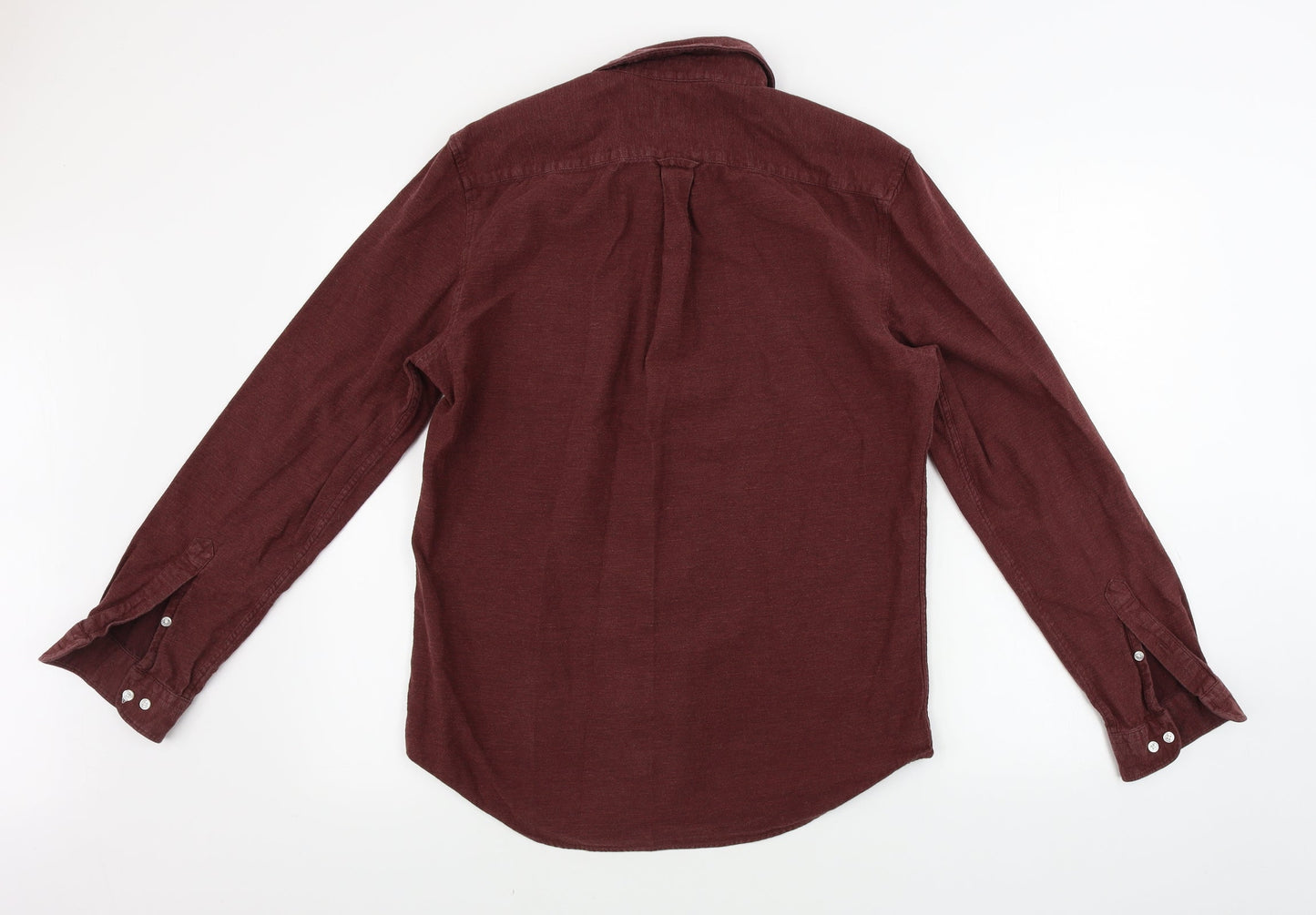 NEXT  Mens Brown    Button-Up Size M