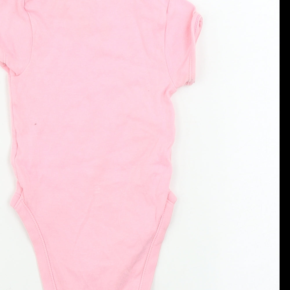 Primark  Girls Pink   Babygrow One-Piece Size 6-9 Months