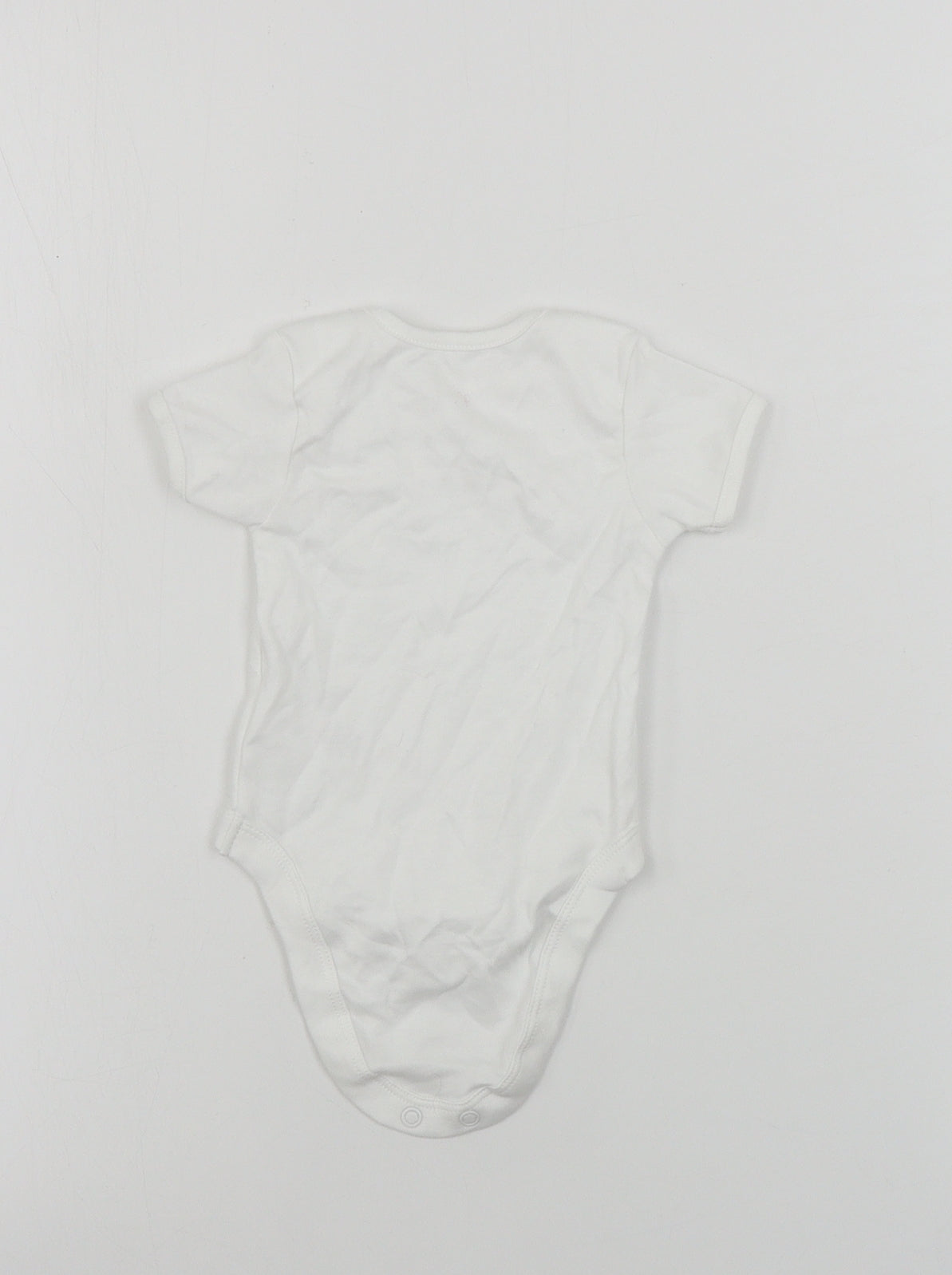 George  Boys White   Babygrow One-Piece Size 0-3 Months