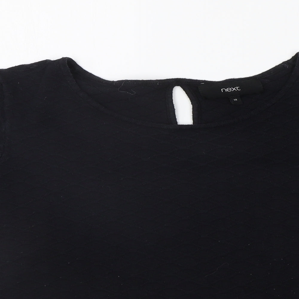 NEXT Womens Black   Pullover Jumper Size 14