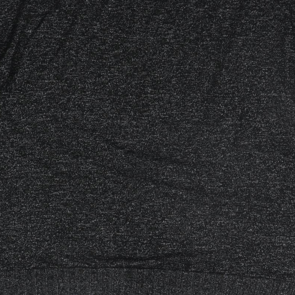Marks and Spencer Womens Black Geometric  Pullover Jumper Size 12