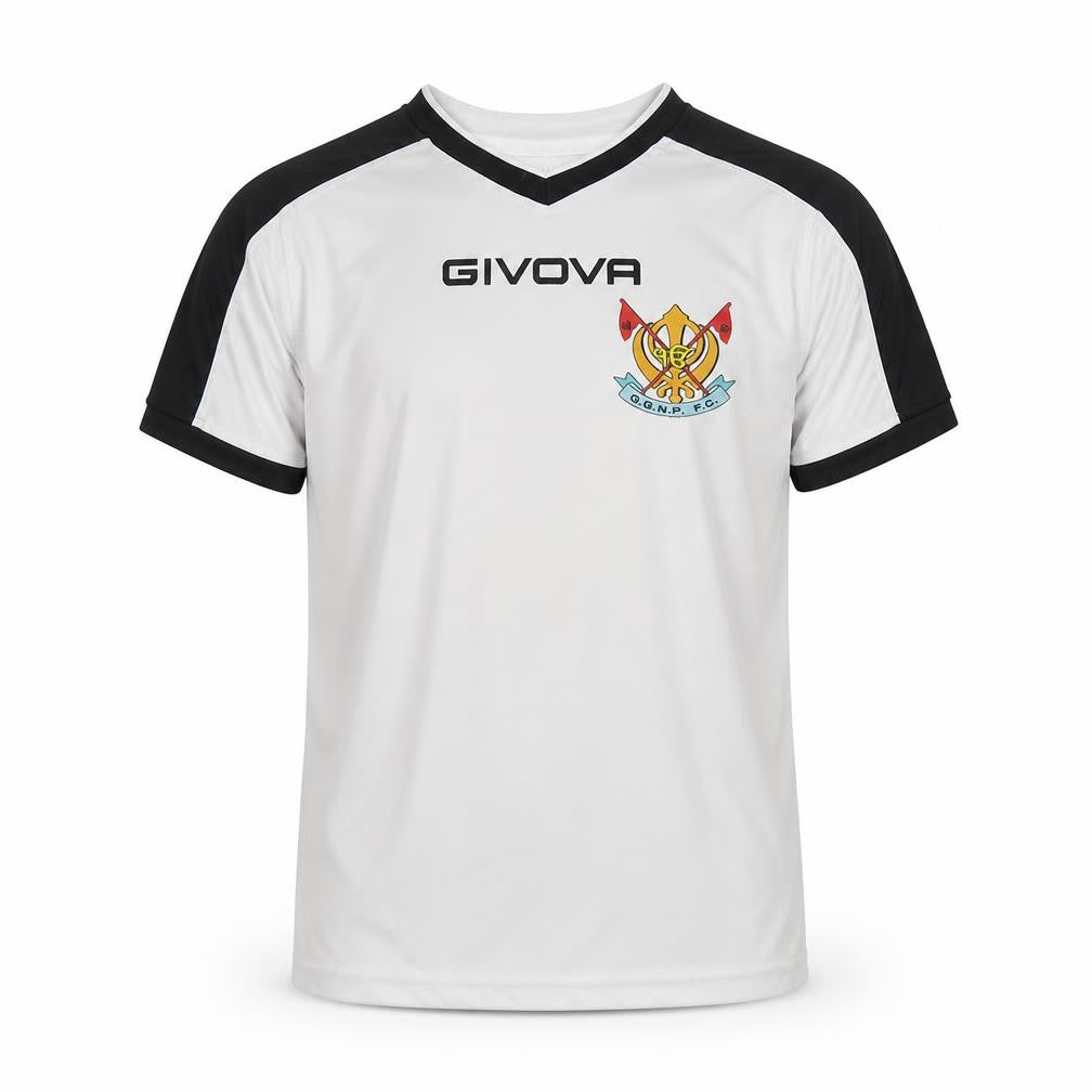 Givova Boys White   Basic T-Shirt Size XL