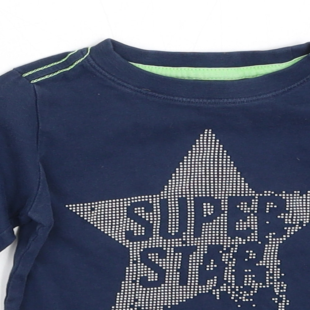 NEXT Boys Blue   Basic T-Shirt Size 6-9 Months