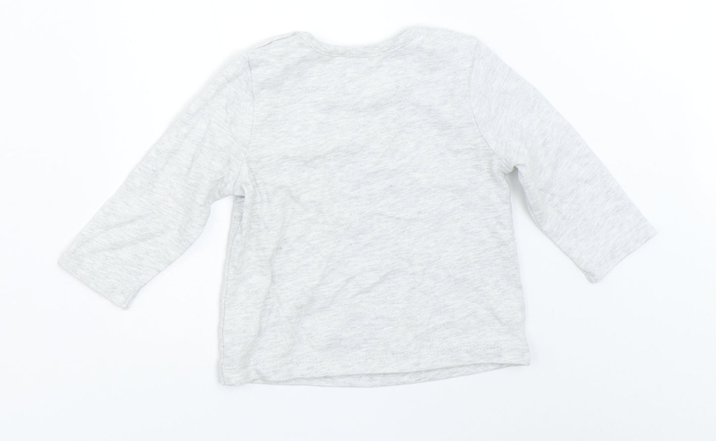 TU Baby Grey   Basic T-Shirt Size 3-6 Months  - Winnie The Pooh