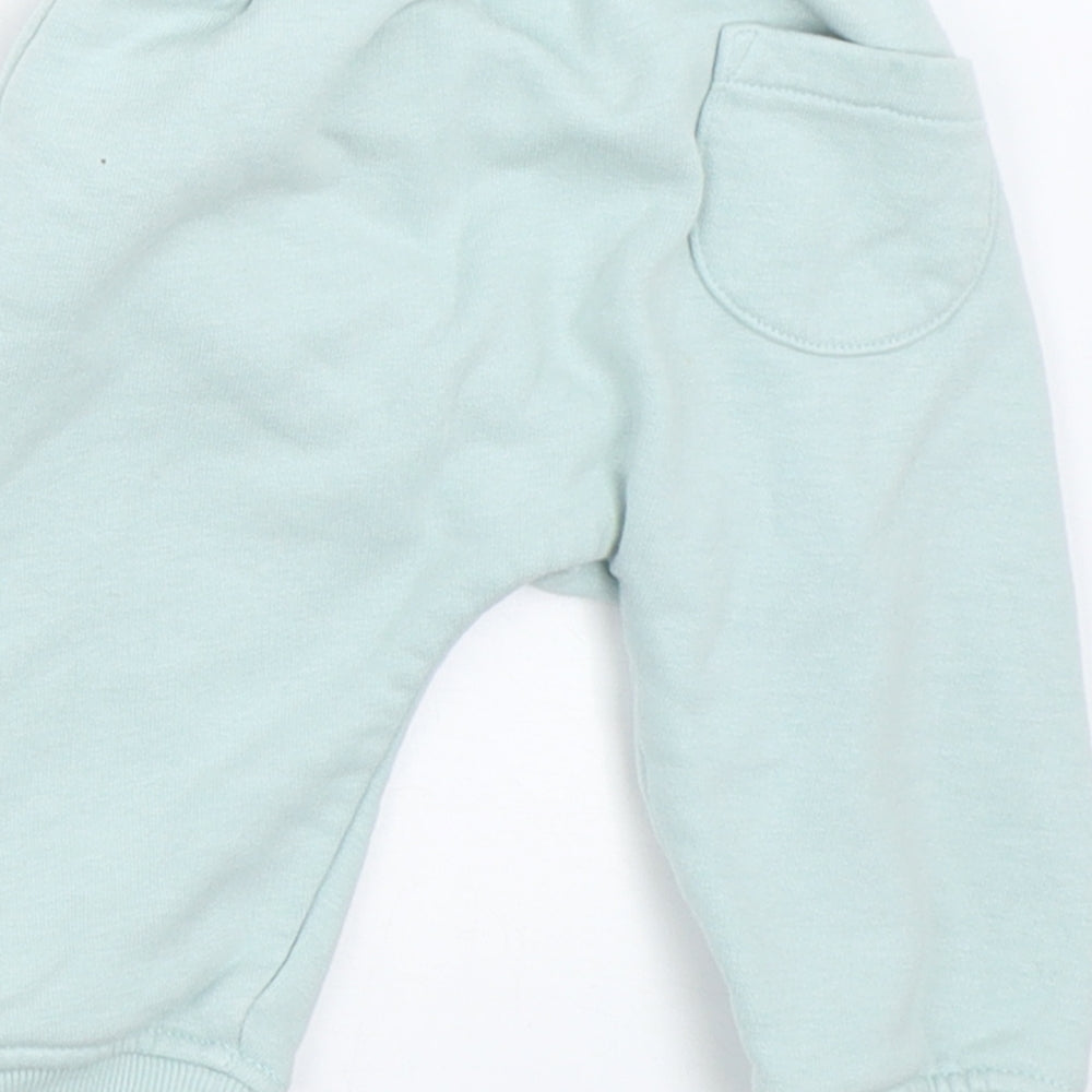Marks and Spencer Boys Blue   Jogger Trousers Size 3-6 Months