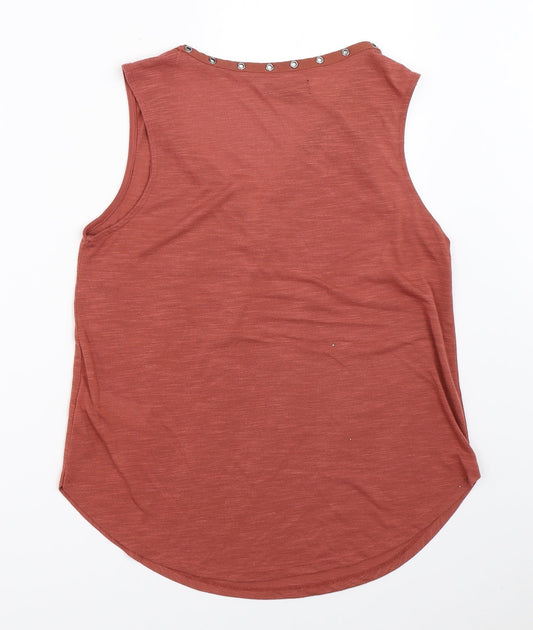 New Look Womens Red   Basic Tank Size 12