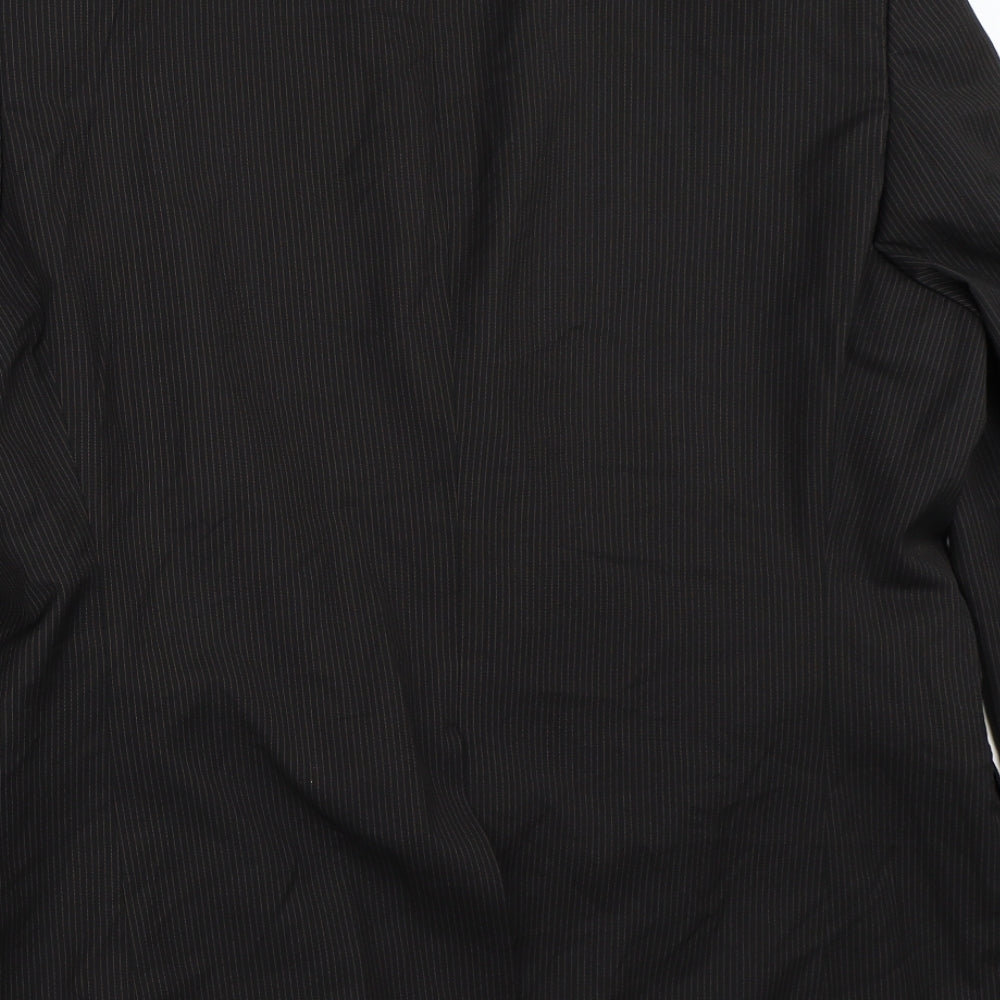 Butler & Webb Mens Black   Jacket Blazer Size 44