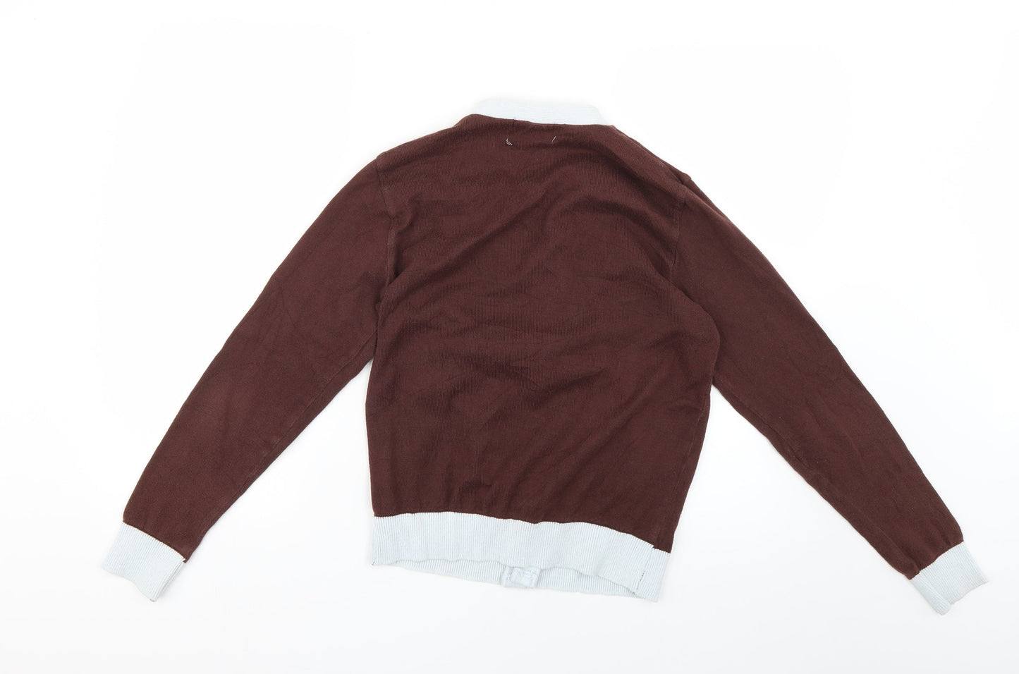 vacant Womens Brown   Cardigan Jumper Size M