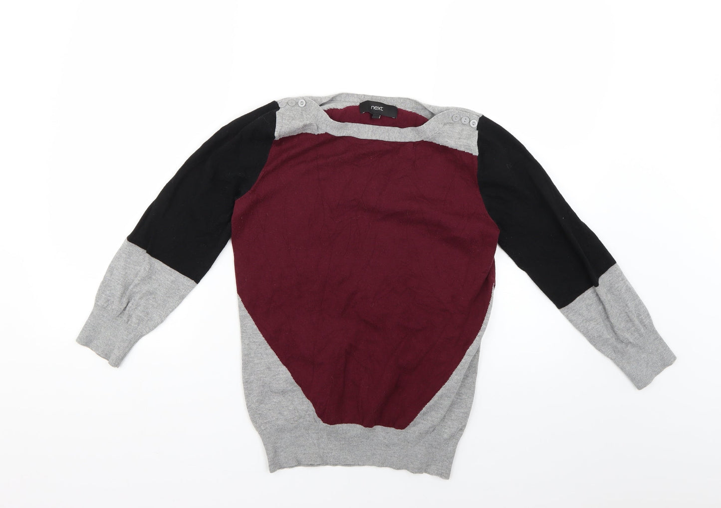 NEXT Womens Multicoloured   Pullover Jumper Size 10