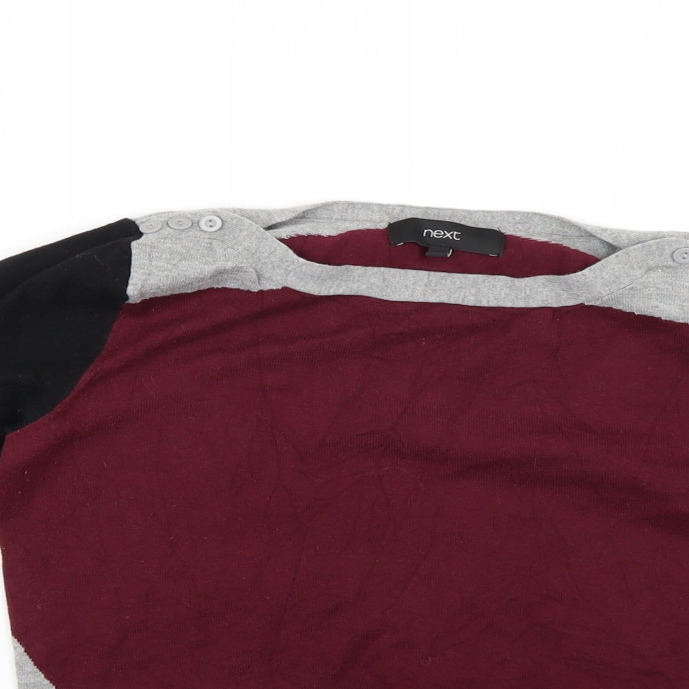 NEXT Womens Multicoloured   Pullover Jumper Size 10