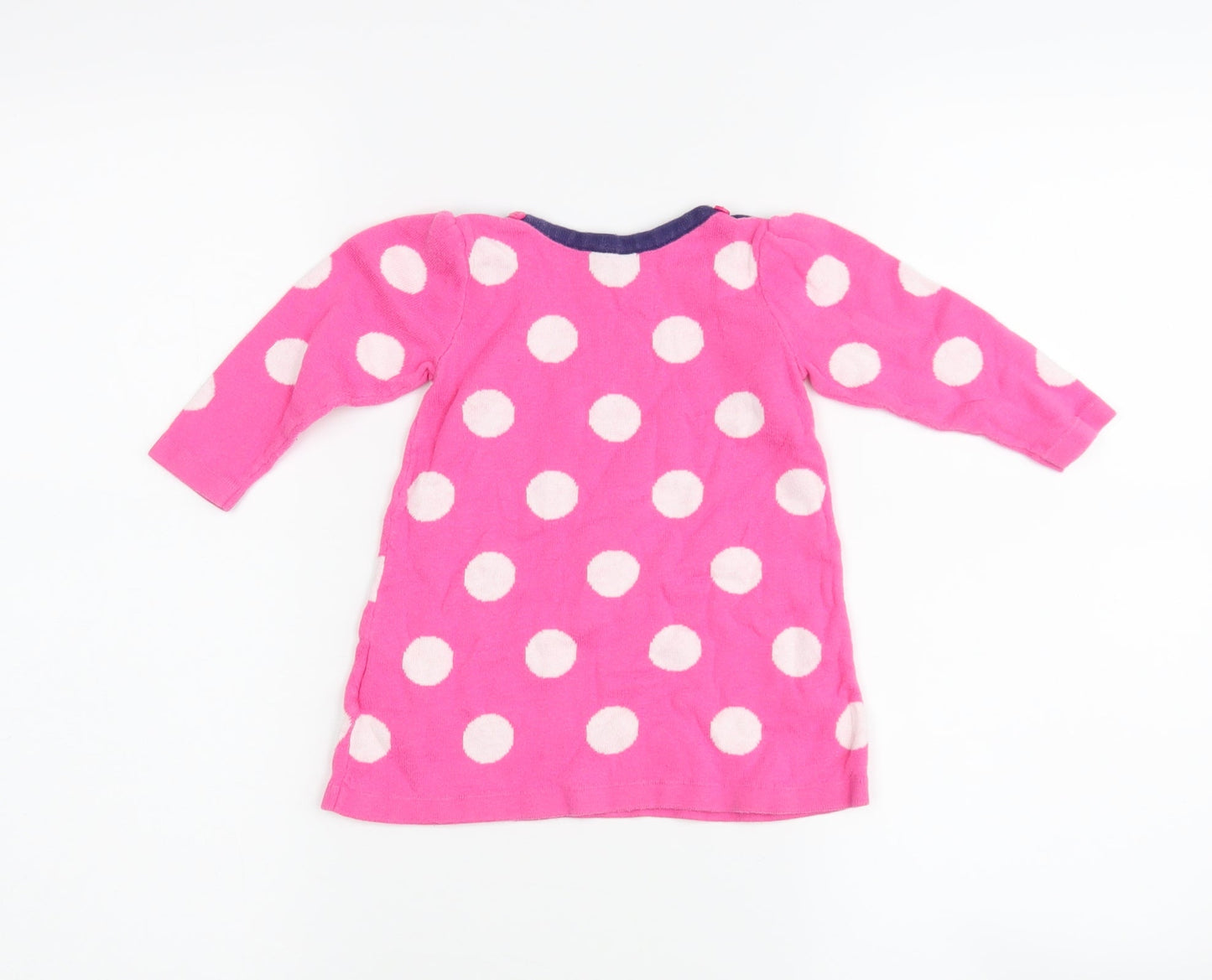 M Girls Pink Polka Dot  Basic Casual Size 6-9 Months