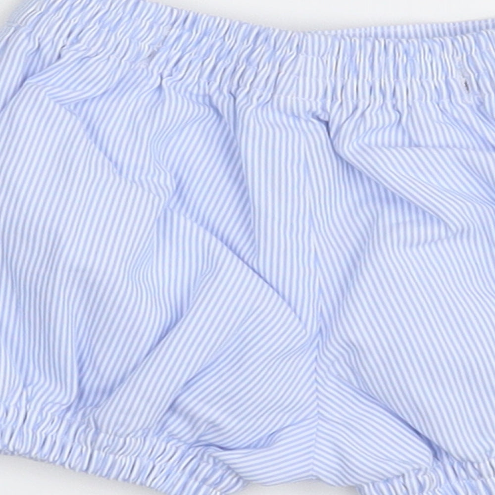 Pretty Originals Baby Blue   Cropped Trousers Size 3-6 Months